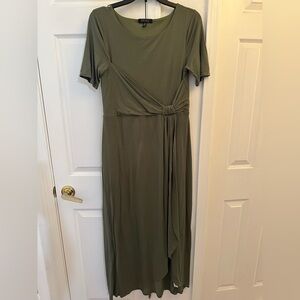 Spense Olive Maxi Dress Size Medium